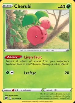 Cherubi card in English