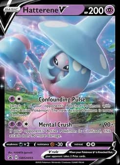 Hatterene V card in English
