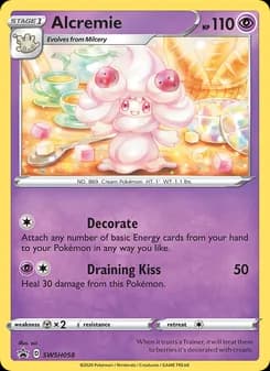 Alcremie card in English