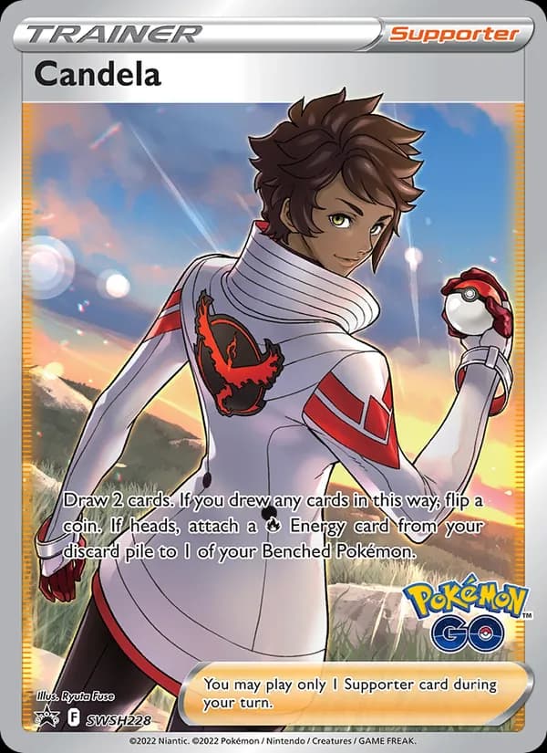 Candela card in English