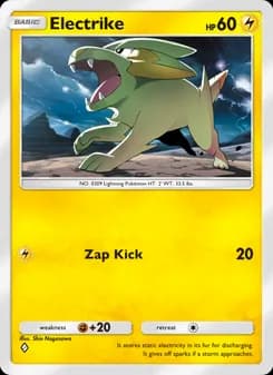 Electrike card in English