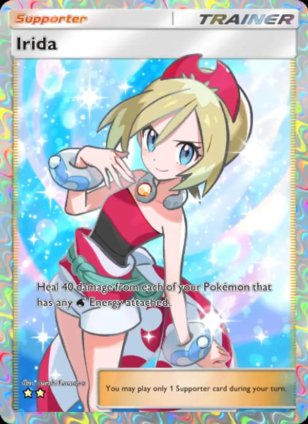 Irida card in English