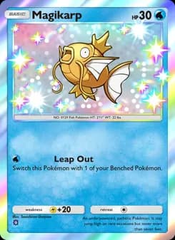Magikarp card in English