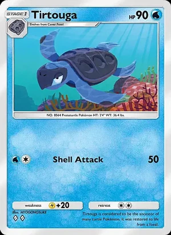 Tirtouga card in English