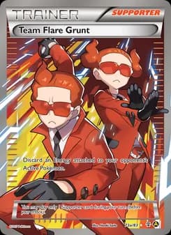 Team Flare Grunt card in English