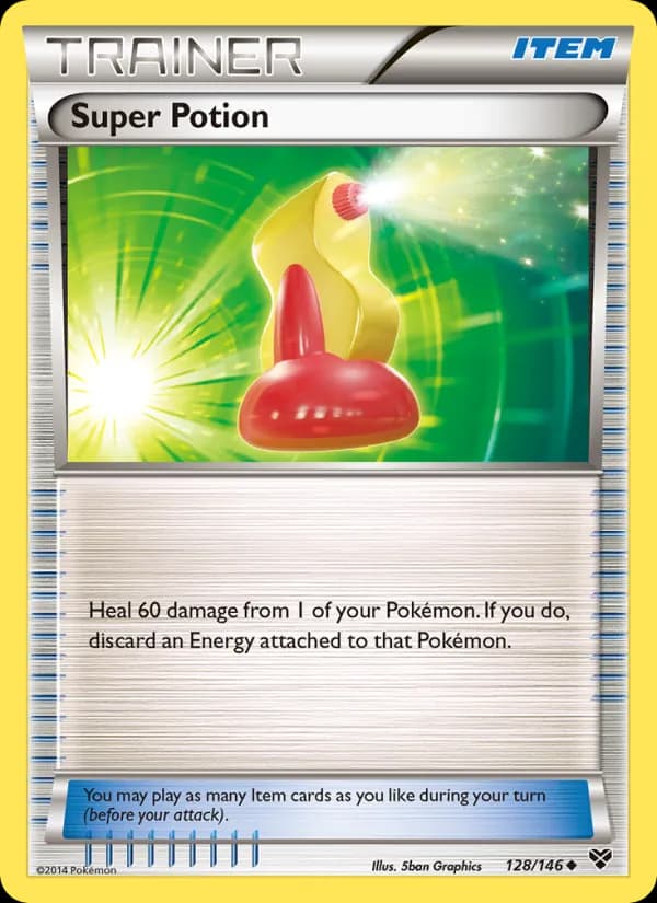 Super Potion card in English