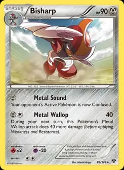 Bisharp card in English