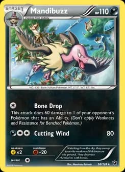 Mandibuzz card in English