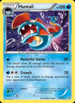 Huntail card in English