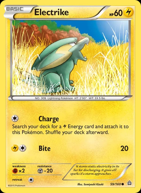 Electrike card in English
