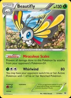 Beautifly card in English