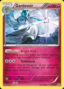 Gardevoir card in English