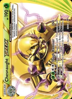 Chesnaught BREAK card in English