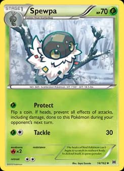 Spewpa card in English