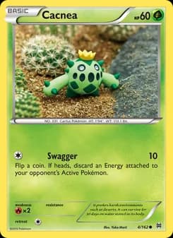 Cacnea card in English