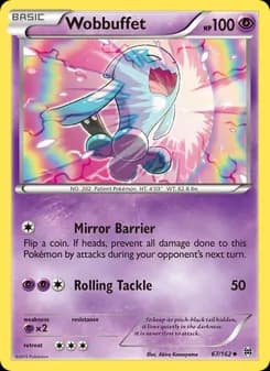 Wobbuffet card in English