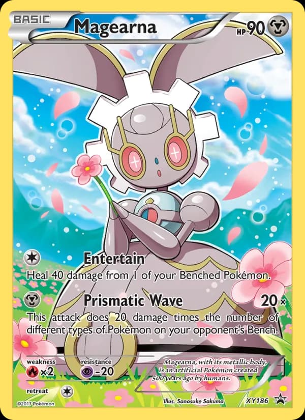 Magearna card in English