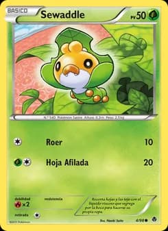 Sewaddle card in Spanish