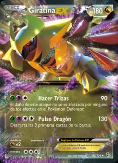 Giratina-EX card in Spanish