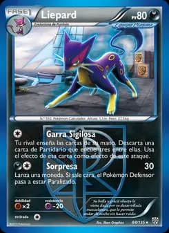 Liepard card in Spanish