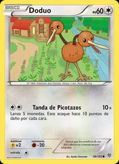 Doduo card in Spanish