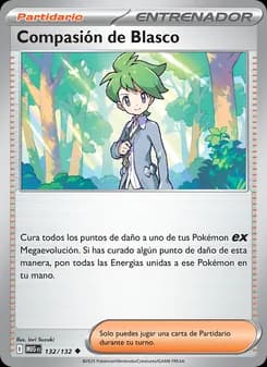 Compasión de Blasco card in Spanish