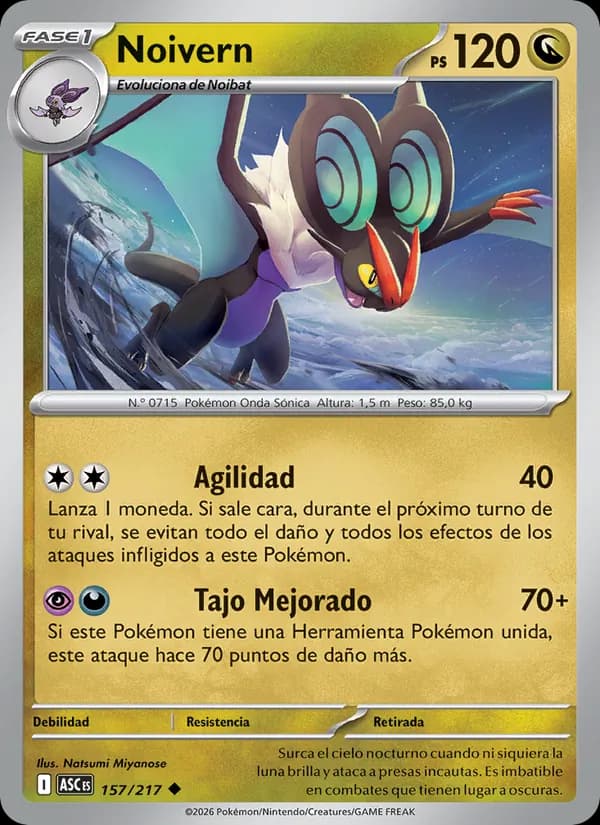 Noivern card in Spanish