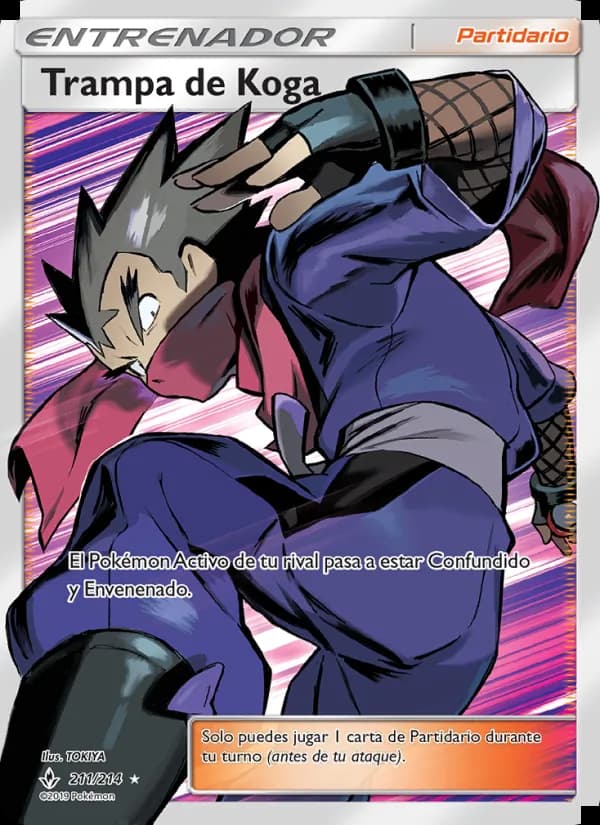 Trampa de Koga card in Spanish
