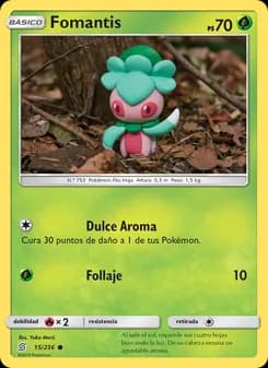 Fomantis card in Spanish