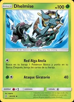 Dhelmise card in Spanish