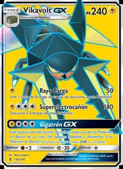 Vikavolt GX card in Spanish