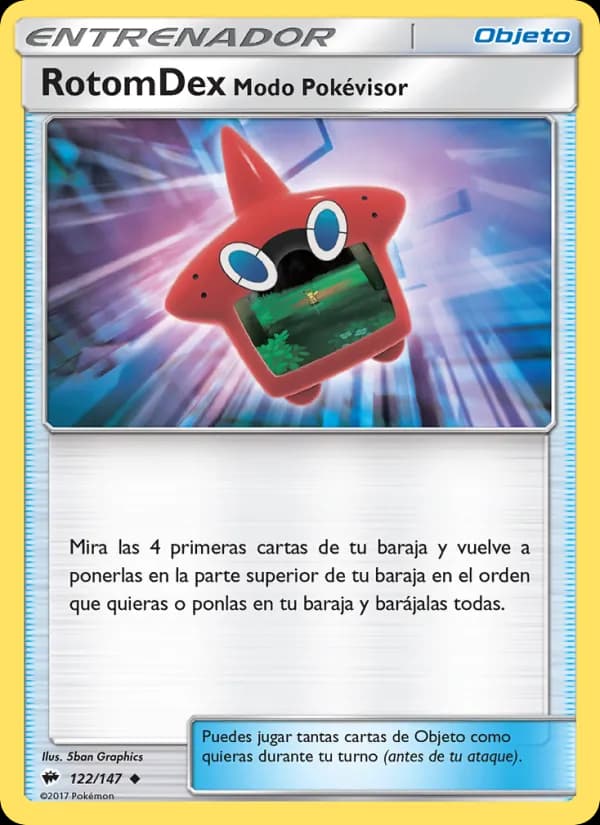 RotomDex Modo Pokévisor card in Spanish