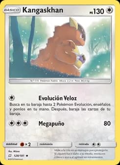 Kangaskhan card in Spanish