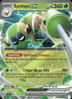Spidops ex card in Spanish