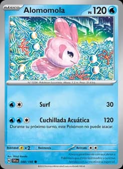 Alomomola card in Spanish