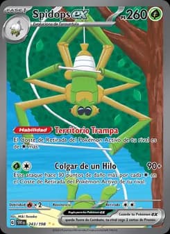 Spidops ex card in Spanish