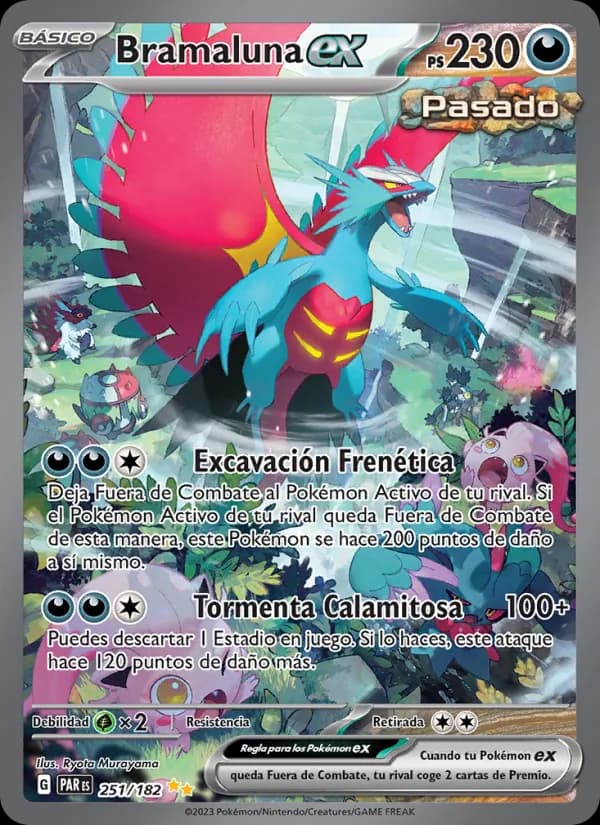 Bramaluna ex card in Spanish
