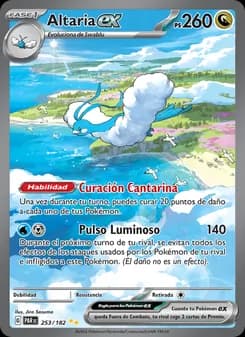 Altaria ex card in Spanish