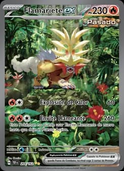 Flamariete ex card in Spanish