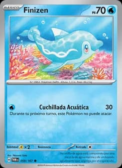 Finizen card in Spanish