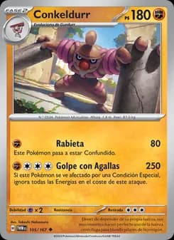 Conkeldurr card in Spanish