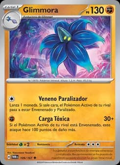 Glimmora card in Spanish