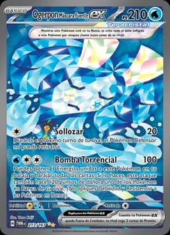 Ogerpon Máscara Fuente ex card in Spanish