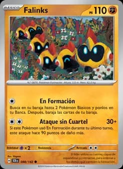 Falinks card in Spanish