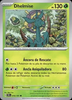 Dhelmise card in Spanish