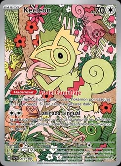 Kecleon card in Spanish