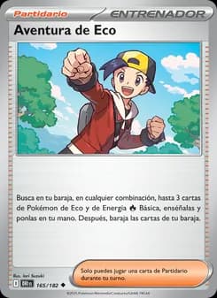 Aventura de Eco card in Spanish