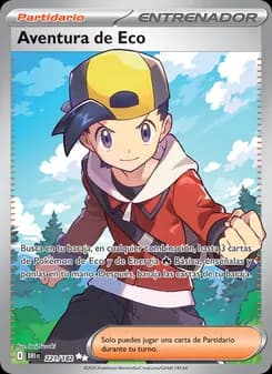 Aventura de Eco card in Spanish