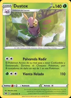 Dustox card in Spanish