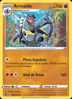 Armaldo card in Spanish
